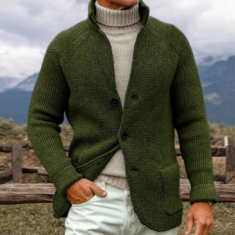Jett Chunky Knit Cardigan Unisex Warmth And Modern Comfort For Cold Weather Style Icons