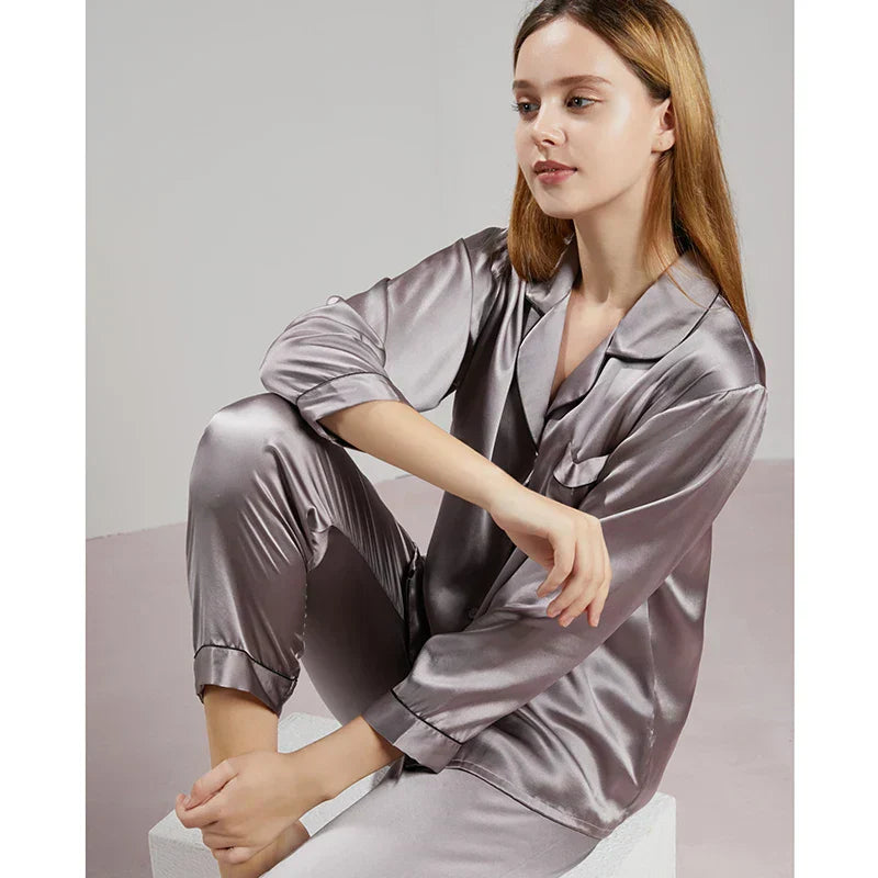 Elise | Women's Silk Pajamas
