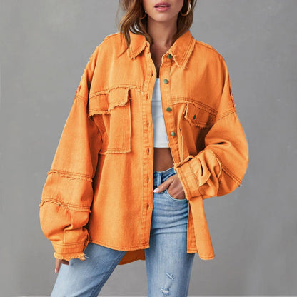 Tanja | Fashionable Vibrating Denim Jacket for Women