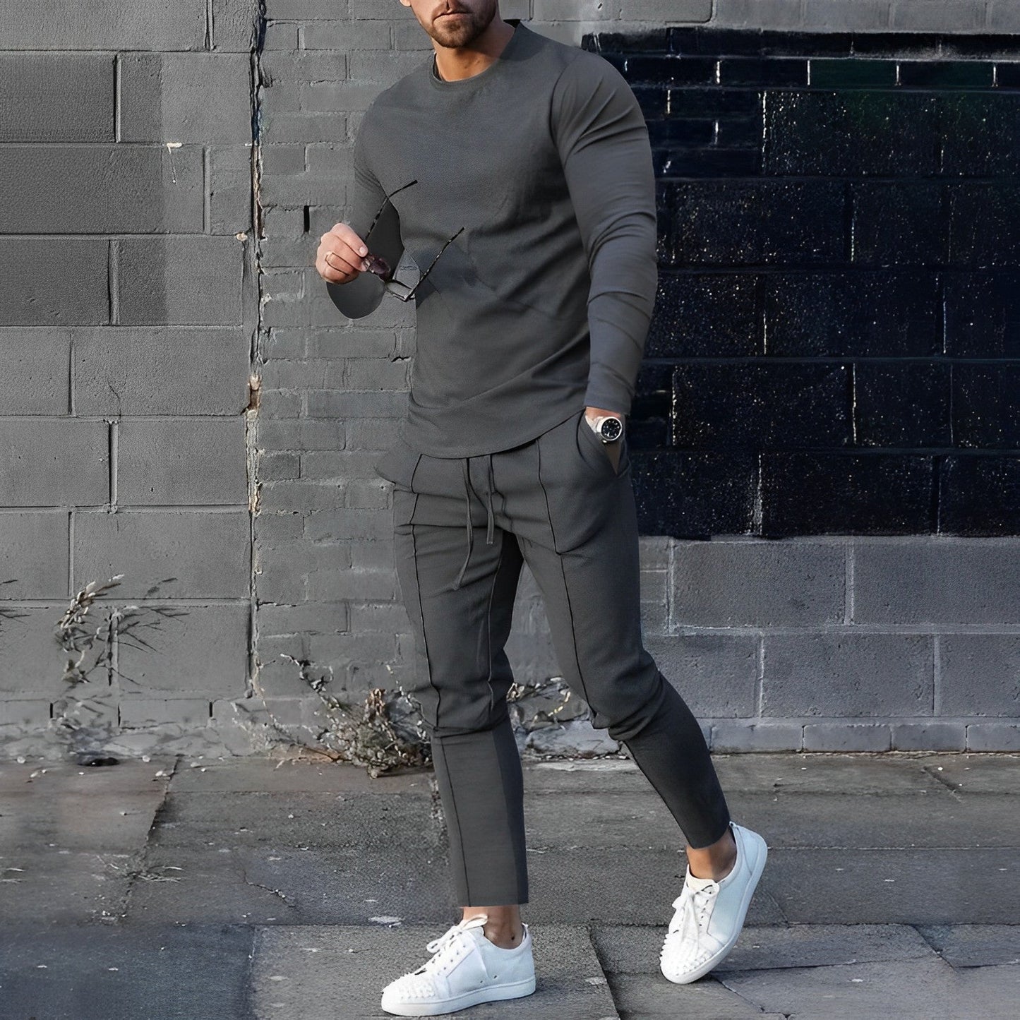 Men's Winter Set With Tailored Fit For Versatile Style From Casual To Evening Wear