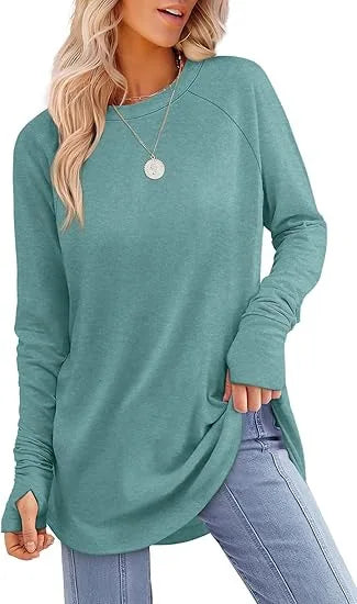 Emma Soft Cotton Tunic For Women Elegant Yet Flowy Breathable Everyday Wear With Versatile Styling