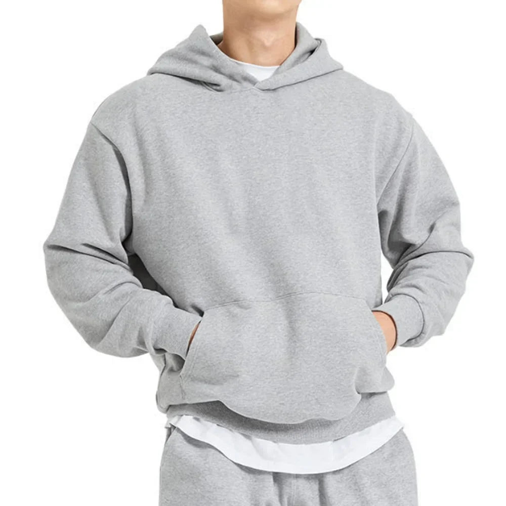 Joseph Men's Casual Loose Hoodie Sweatshirt With Premium Cotton All-Season Comfort