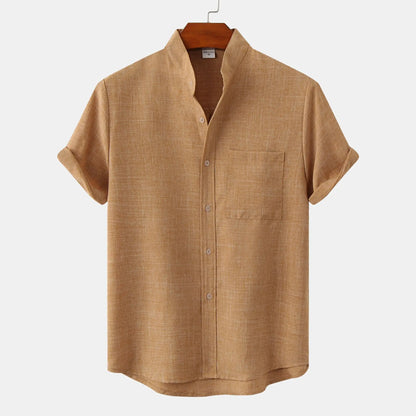 Max Linen Shirt For Men Casual Wear With Superior Comfort Breathable Fabric And Timeless Style