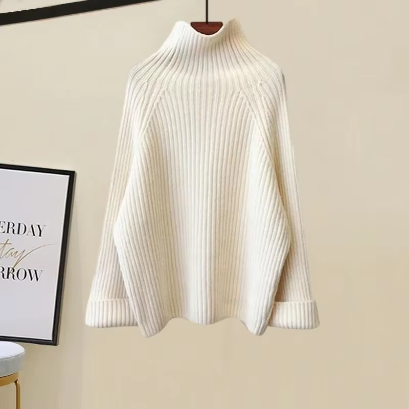 Women's Cozy Knit Three Piece Sweater and Wide Leg Pants Set