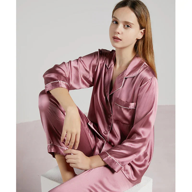 Elise | Women's Silk Pajamas