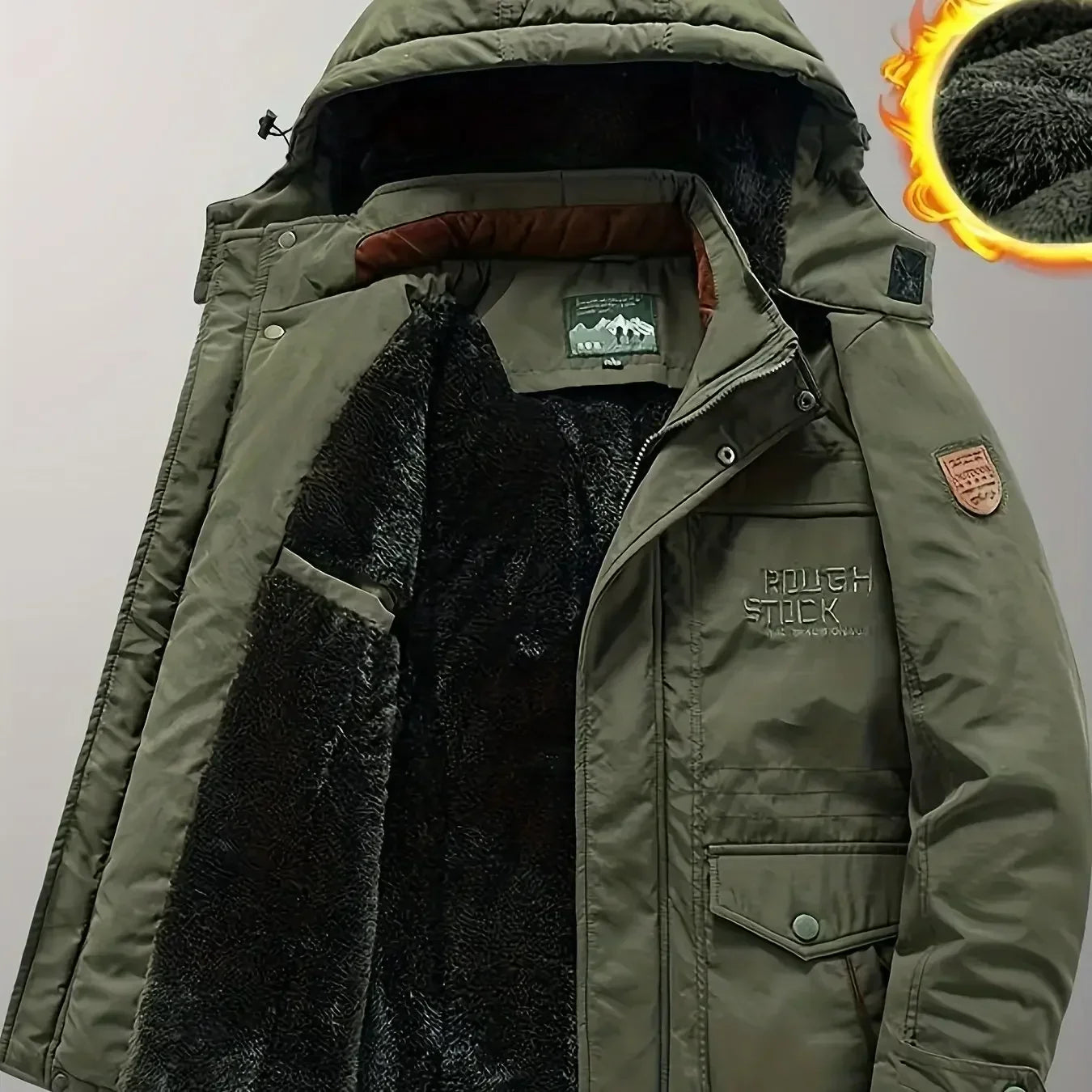 Milton Winter Coat For Men Hooded Outdoor Warmth And Comfort For Cold Weather Adventures