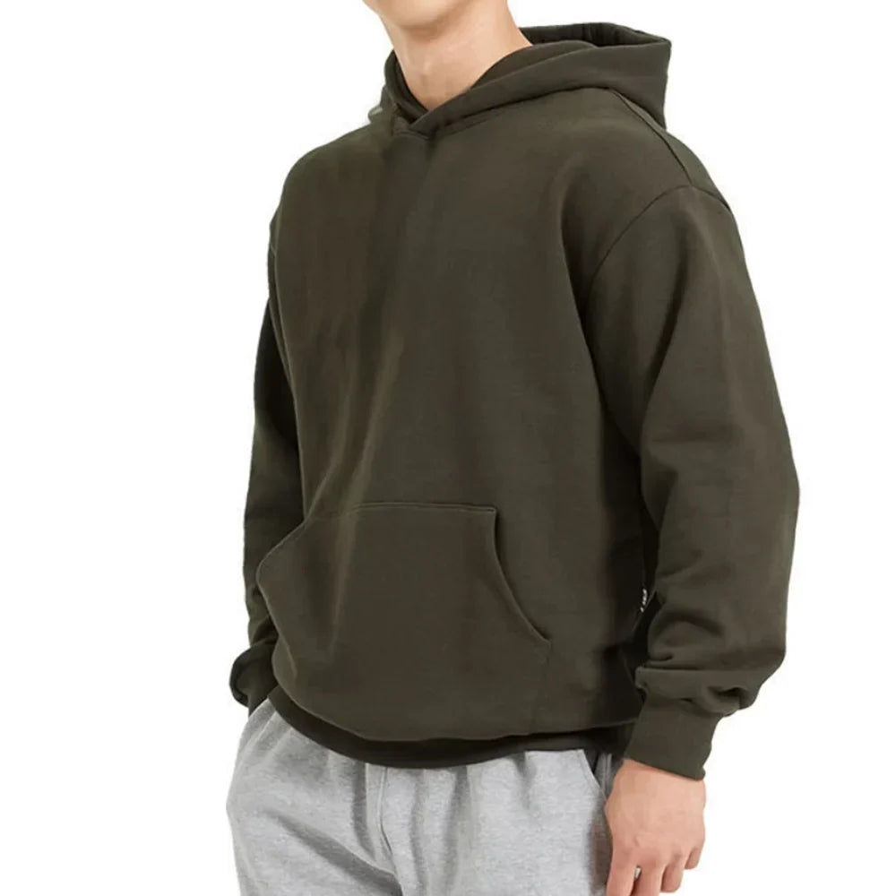 Joseph Men's Casual Loose Hoodie Sweatshirt With Premium Cotton All-Season Comfort