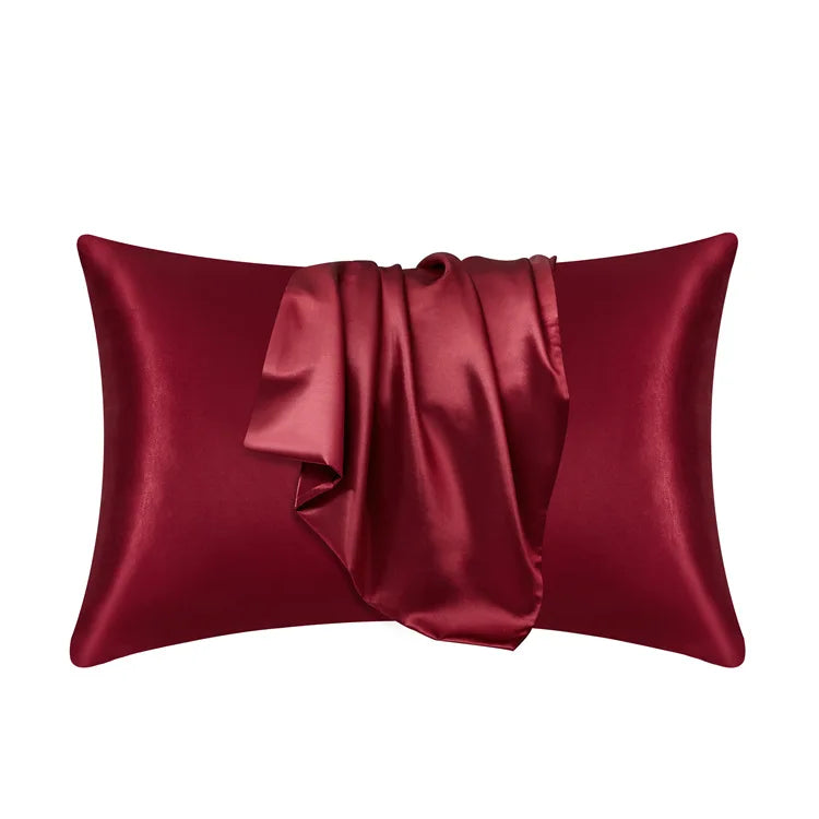 Mulberry Silk Pillowcase Luxury Cooling For Sensitive Skin Hypoallergenic Breathable