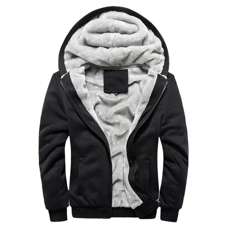 Mens Quilted Hooded Jacket For Cold Weather Ultimate Warmth And Durable Insulation