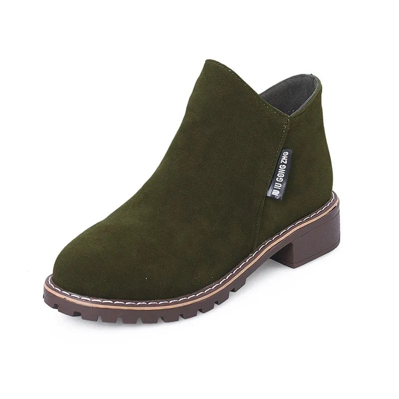 Vornix™ | Women’s Casual Slip-On Ankle Boots