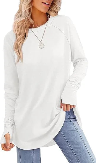 Emma Soft Cotton Tunic For Women Elegant Yet Flowy Breathable Everyday Wear With Versatile Styling
