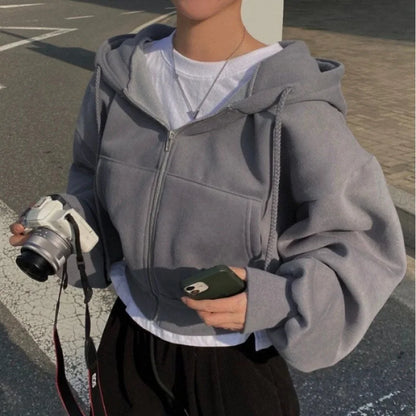 Sabine | Classic Cropped Sweatshirt for Women