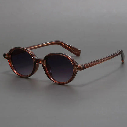 TrendAura Carter Vintage Inspired Round Sunglasses Polarized UV Lenses Lightweight TR90 Frame