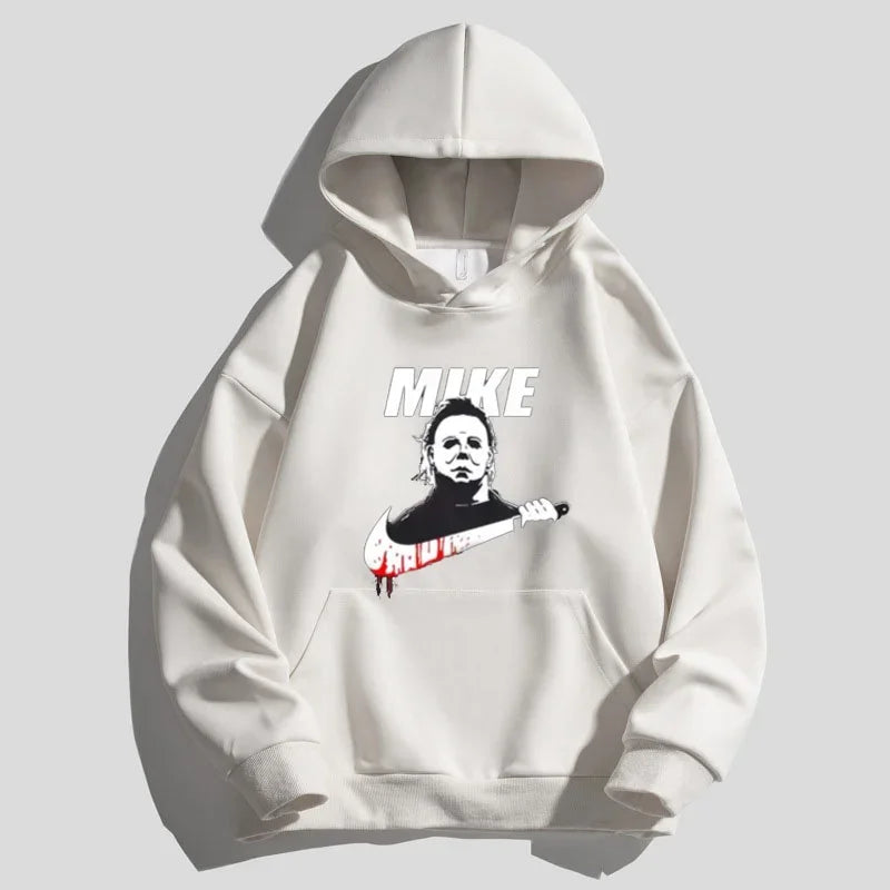 TrendAura Mike Motif Hoodie For Men Premium Fleece Relaxed Fit Durable Stitching Graphic Print