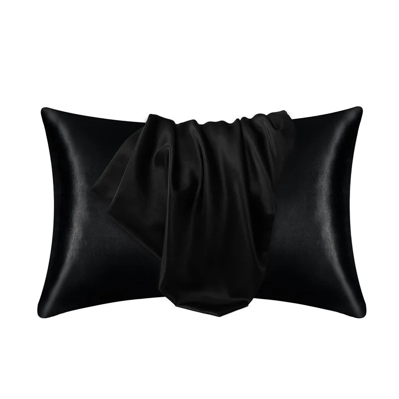 Mulberry Silk Pillowcase Luxury Cooling For Sensitive Skin Hypoallergenic Breathable
