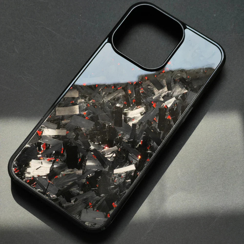 MaverickMan Carbon Fiber MagSafe Case for iPhone Ultra Slim Featherlight Protection Scratch and Impact Resistant