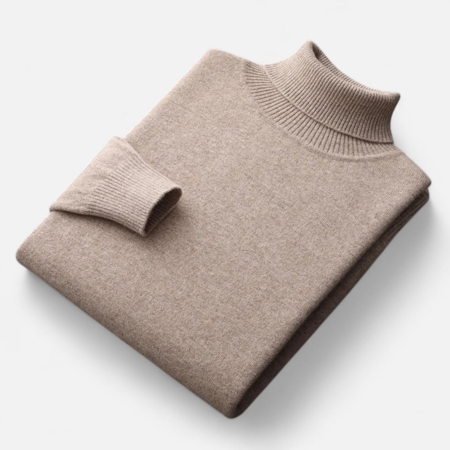 Ancient World | Men's Turtleneck Sweater in Wool – Timeless Design, Refined Warmth