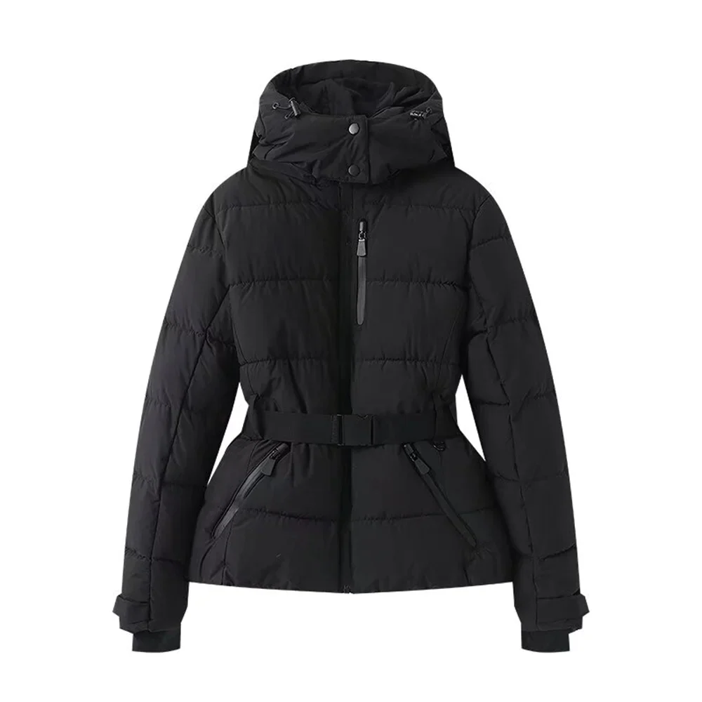 Women’s Winter Puffer Jacket | Versatile with Waist Belt