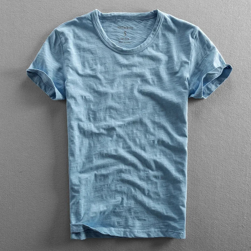 Ryan Cotton T Shirt by TrendAura Everyday Comfort Classic Crew Neck Tee for Layering