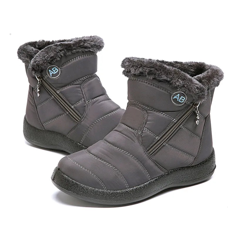FrostStep | Women’s Waterproof Winter Ankle Boots