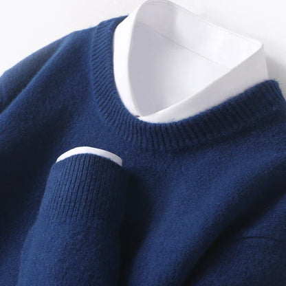 Davids | Wool Pullover with Crew Neck