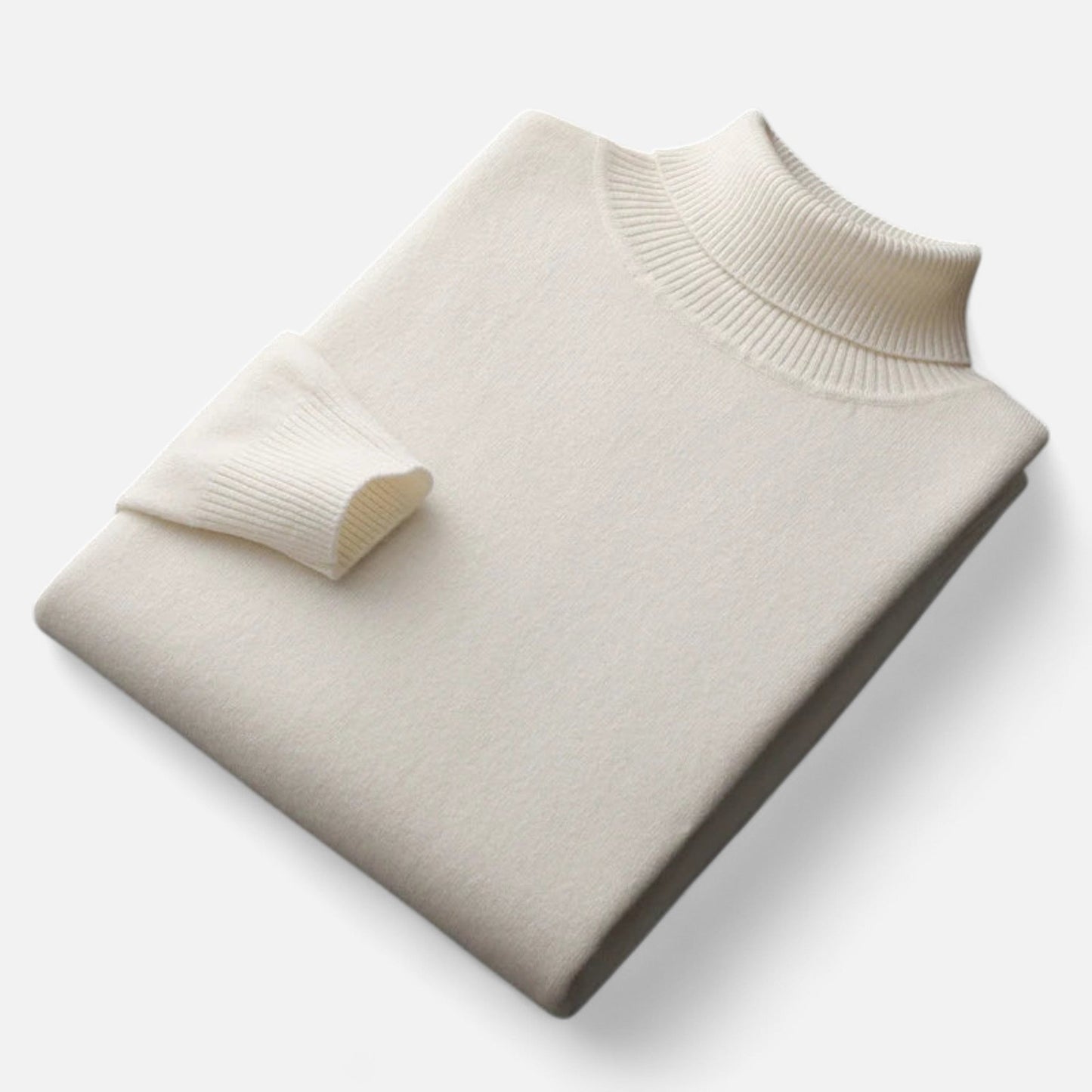 Ancient World | Men's Turtleneck Sweater in Wool – Timeless Design, Refined Warmth