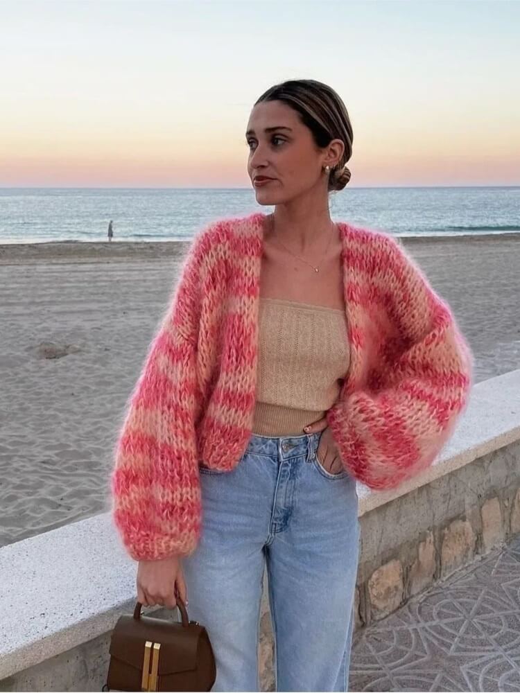 Faith | Women’s Winter Casual Knit Long Sleeve Cardigan