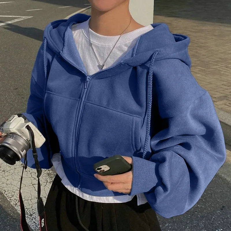 Sabine | Classic Cropped Sweatshirt for Women