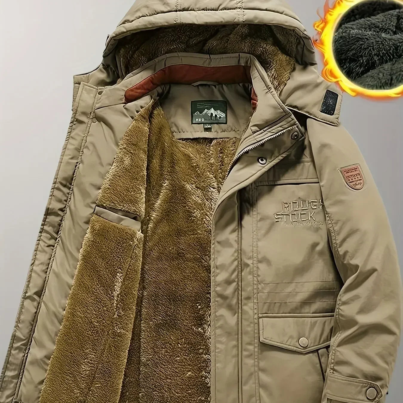 Milton Winter Coat For Men Hooded Outdoor Warmth And Comfort For Cold Weather Adventures