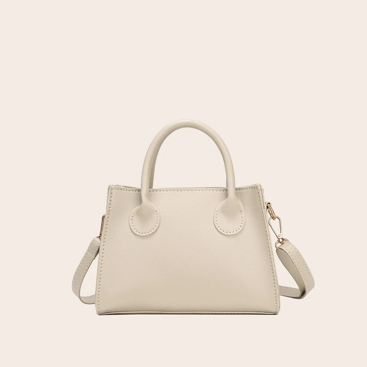 TrendAura Joan Mini Crossbody Bag - Vegan Leather Structured Silhouette Detachable Strap