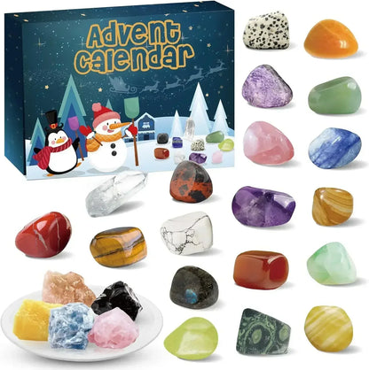 Ava Crystal Advent Calendar with Precious Stones