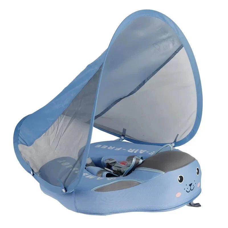 Baby Float With Built In Sun Parasol For Safe Comfortable Pool Beach Fun For Babies And Toddlers