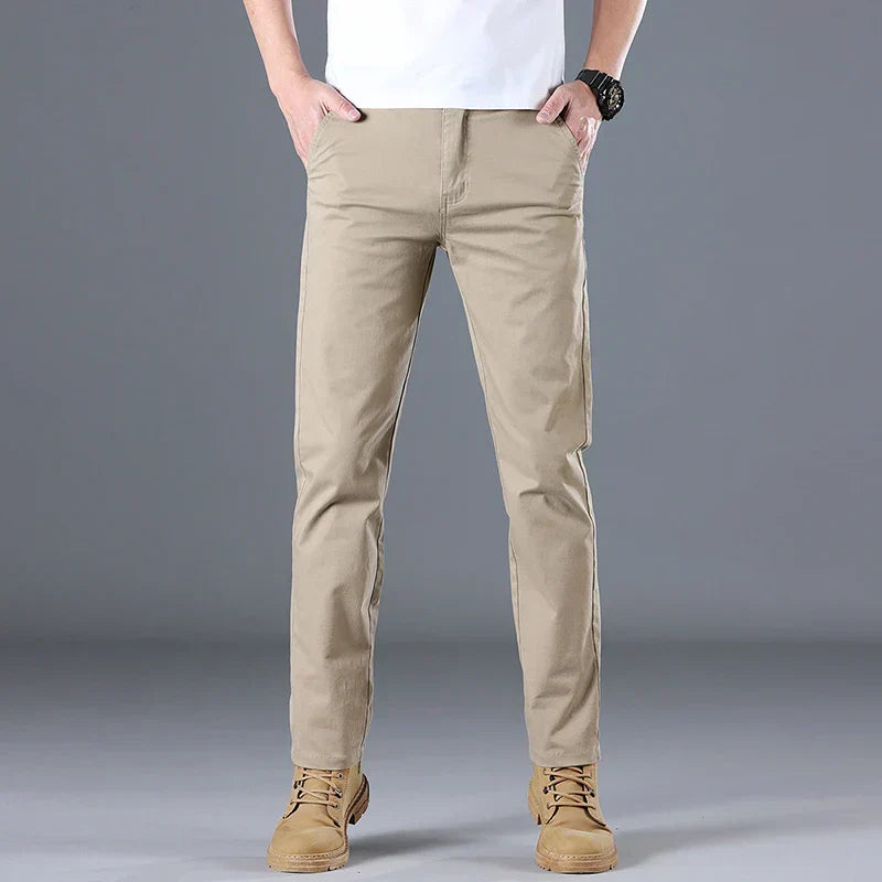 Gabriel Men's Straight Leg Casual Pants for Everyday Comfort and Versatile All Day Wear