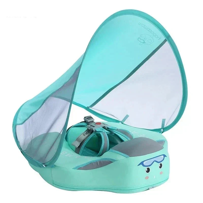 Baby Float With Built In Sun Parasol For Safe Comfortable Pool Beach Fun For Babies And Toddlers
