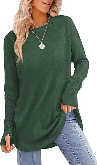 Emma Soft Cotton Tunic For Women Elegant Yet Flowy Breathable Everyday Wear With Versatile Styling