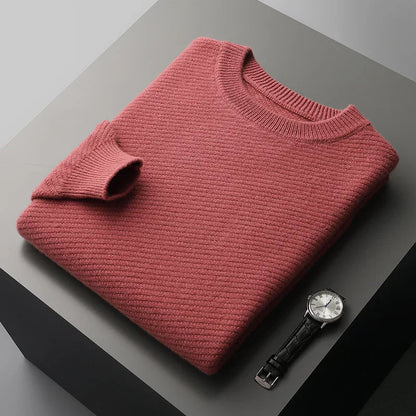 Sweater with Crew Neck for Men