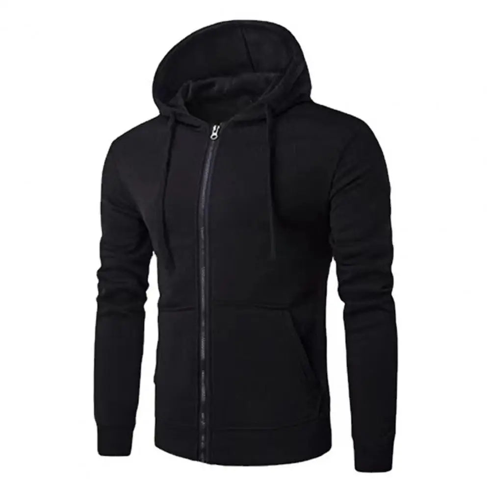 Keith Men's Classic Zip Up Street Hoodie For Everyday Warmth And Urban Style All Season