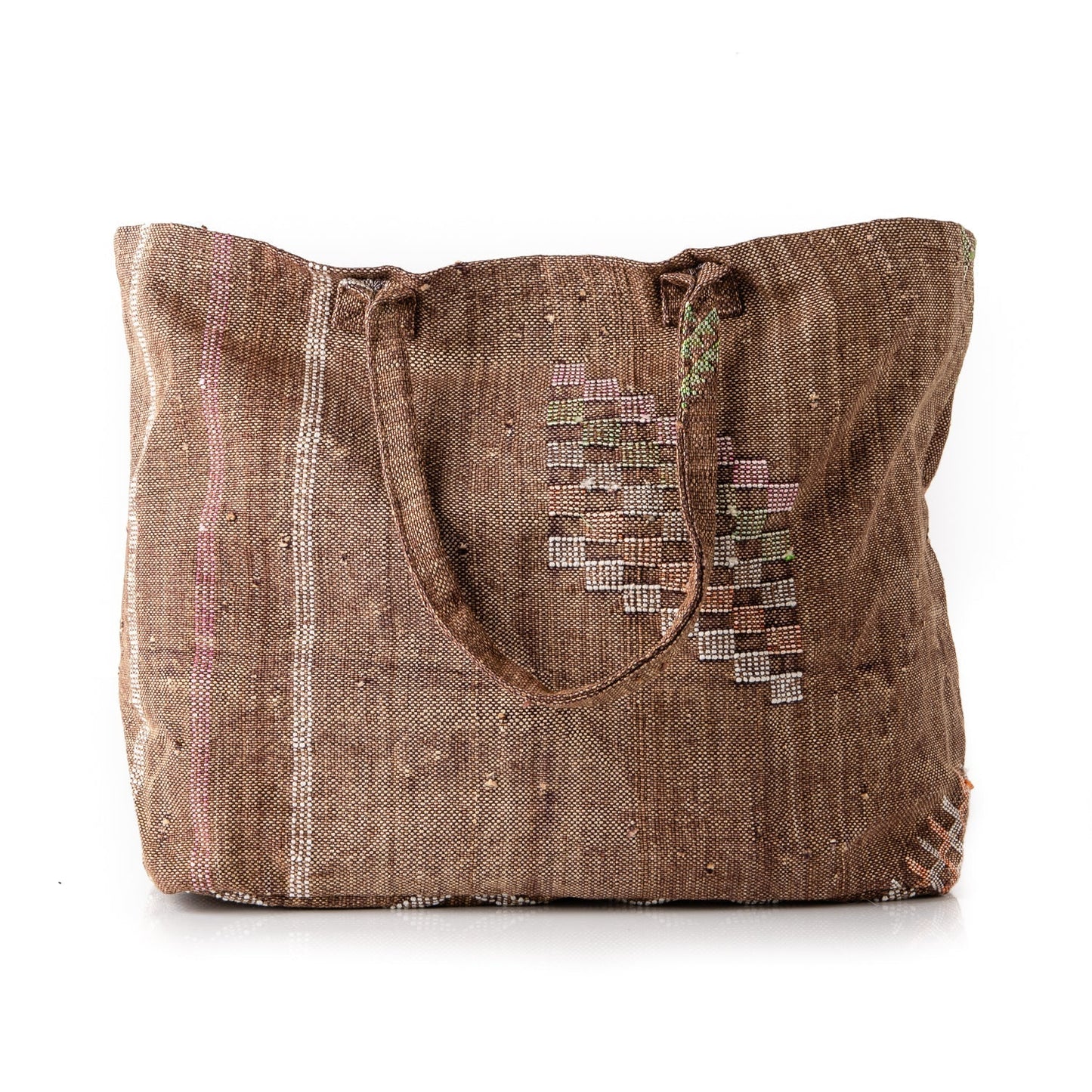 Hazel Brown - Tote Cactus Silk bag - TrendAura
