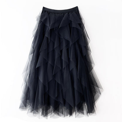 Ivonne Multi Layered Tulle Skirt For Women Stylish Versatile Piece For Festive And Romantic Occasions