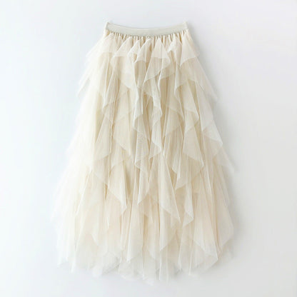 Ivonne Multi Layered Tulle Skirt For Women Stylish Versatile Piece For Festive And Romantic Occasions