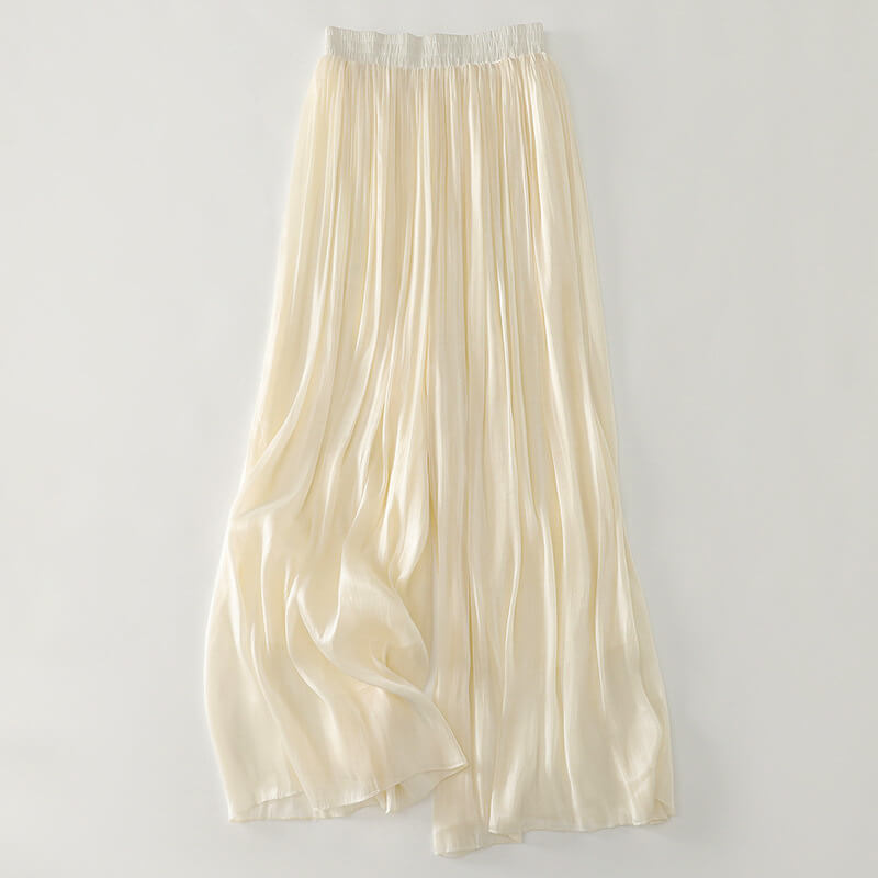 Elise Satin Pants Serena Fluid And Refined For Elegant Women Evening Wear Collection