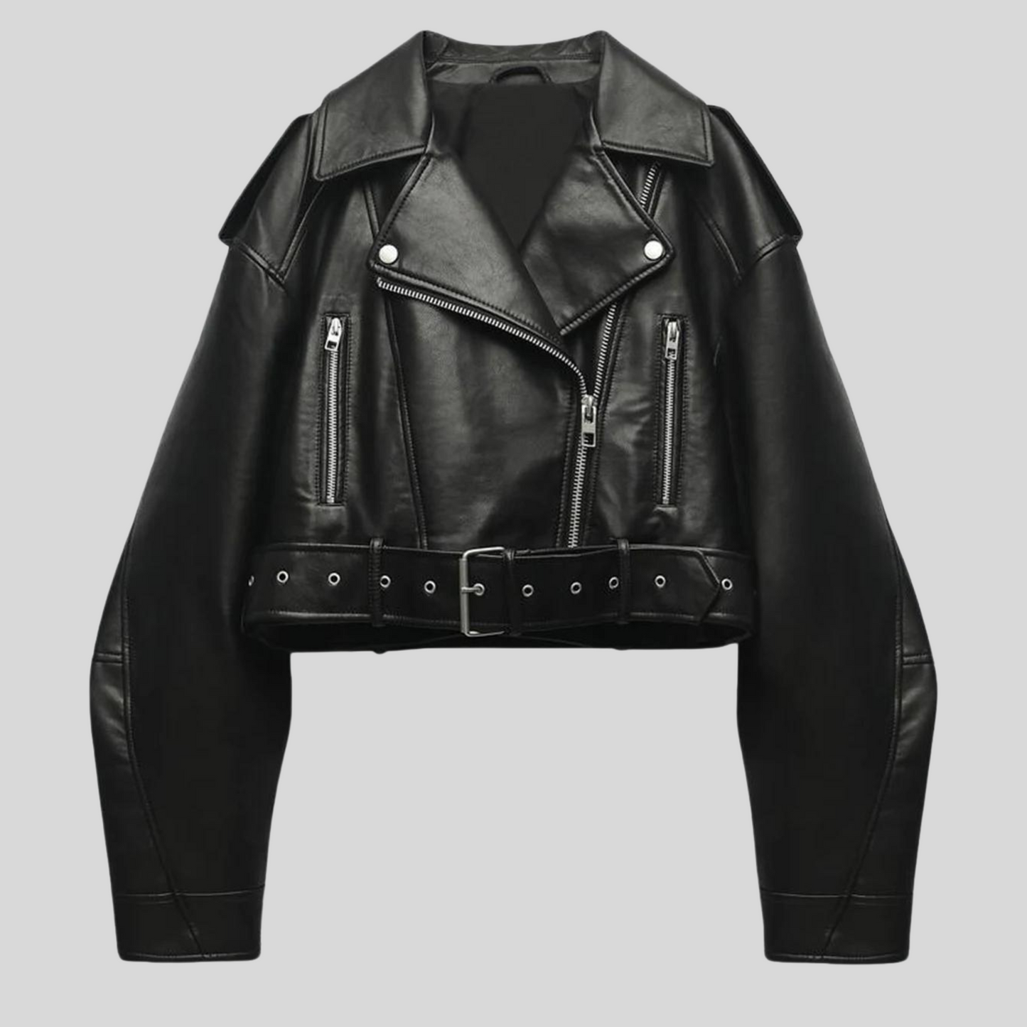 Womens Leather Jacket By B Series Premium Soft Leather Elegant Timeless Style For Everyday Wear