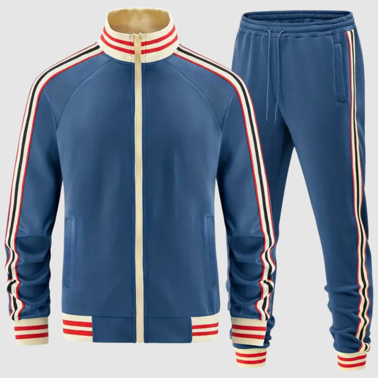 Fin | Striped Training Suit Men