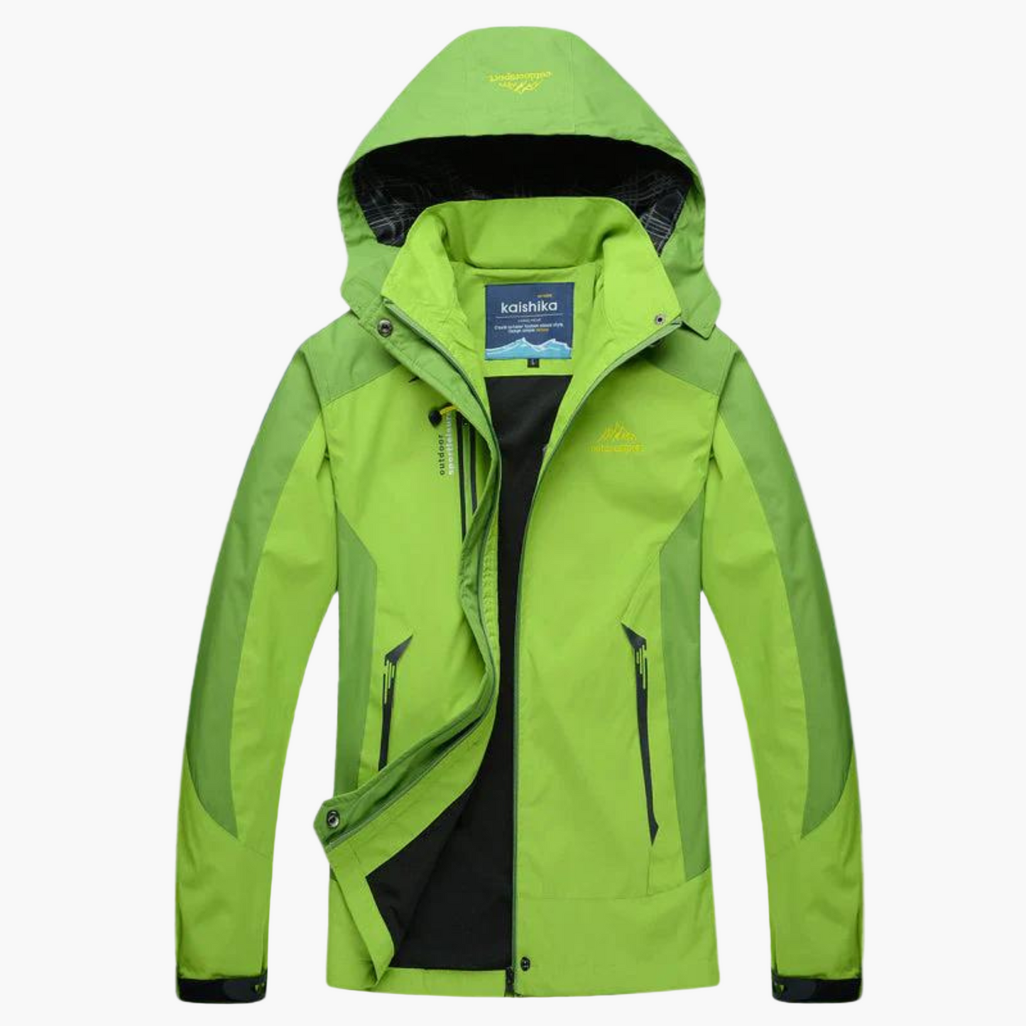 Women's Outdoor Jacket Sporty Waterproof Windproof with Hood – Perfect for Hiking & Leisure