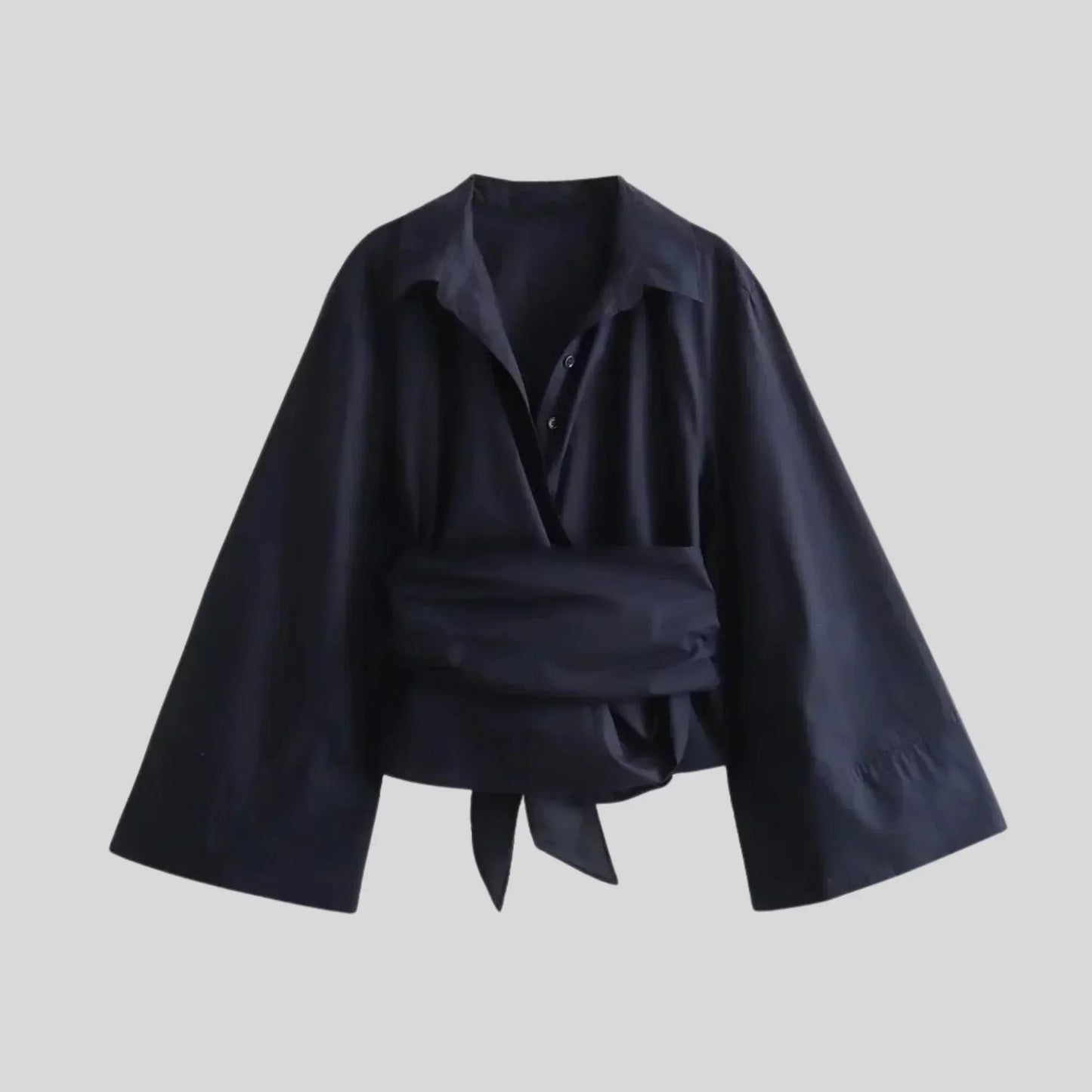 Marlene Belted Top For Women Chic Versatile Style With All Day Comfort And Flattering Belted Silhouette