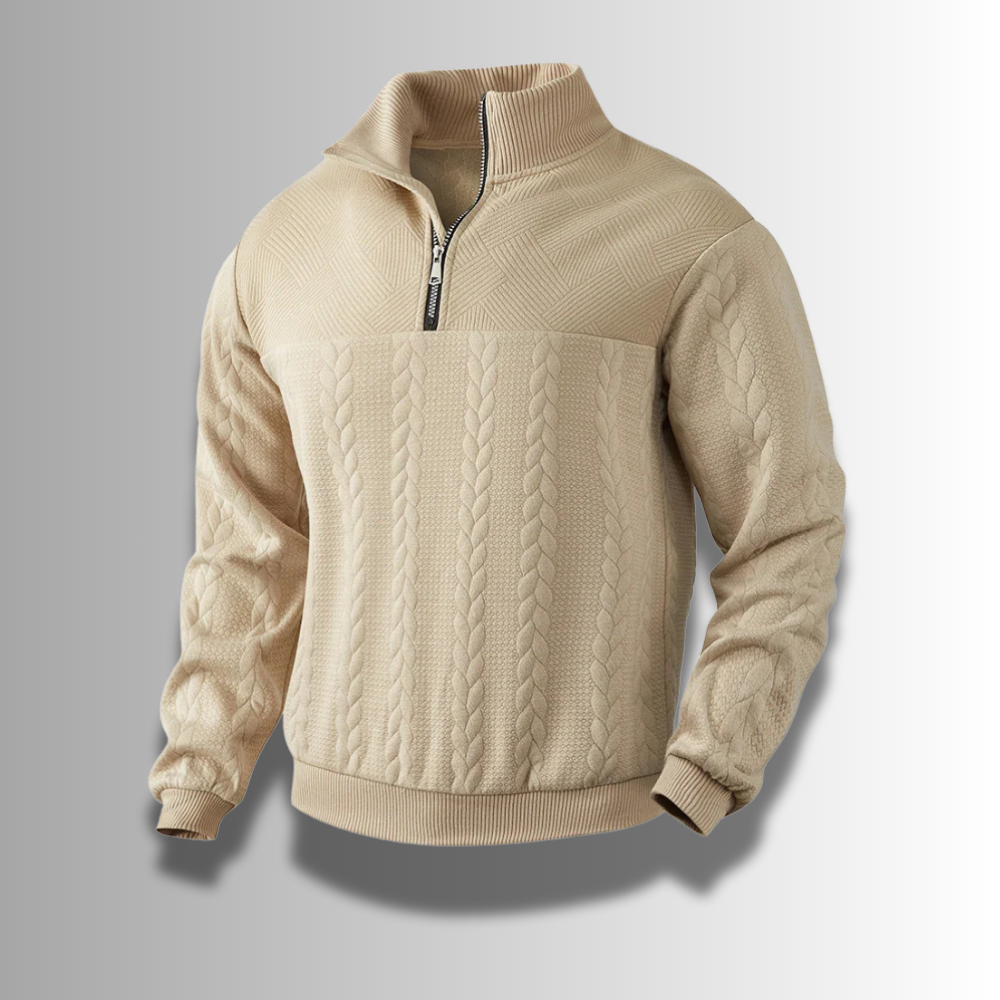 High-quality merino wool sweater for men