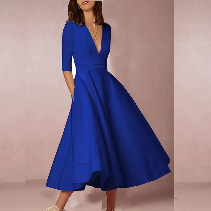 Carla | Elegant Midi Dress