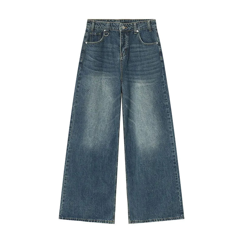 Men's Relaxed Fit Winter Jeans Wide Leg For Cold Weather Comfort And Versatility