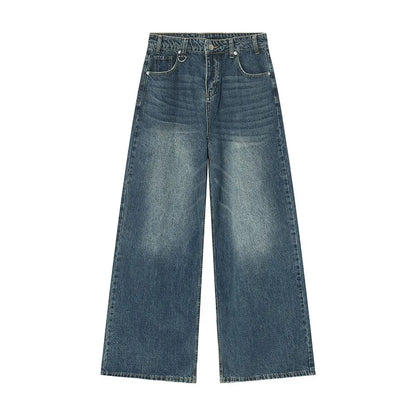 Men's Relaxed Fit Winter Jeans Wide Leg For Cold Weather Comfort And Versatility