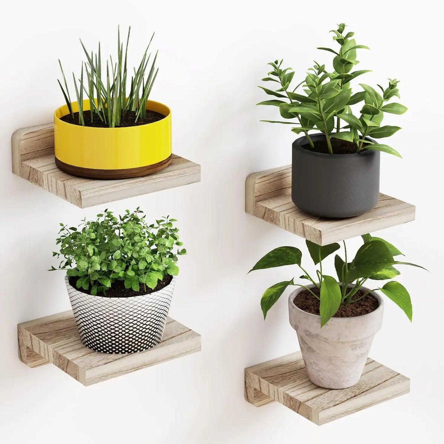 Mini Floating Shelves 4 Pcs